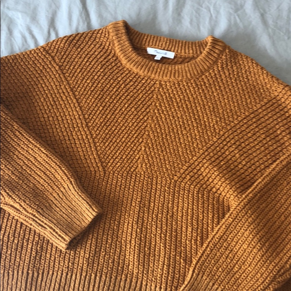 Madewell chunky knit sweater